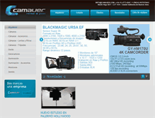 Tablet Screenshot of camauer.com
